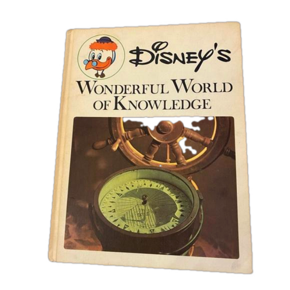 Vtg Disney's Wonderful World Of Knowledge Volume 3 1973 Hardcover Encyclopedia